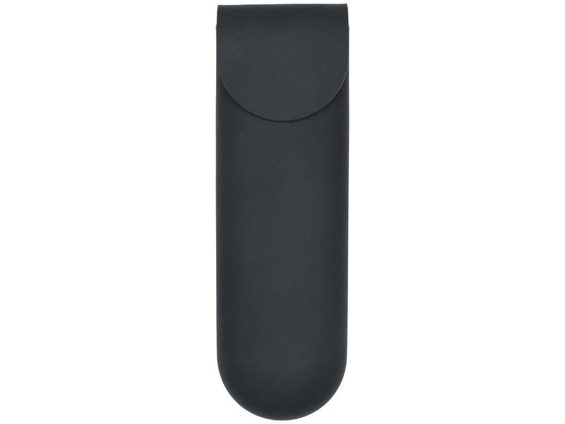 Excello Global Products 3" Silicone Travel Pouch, Black (SPLS-TRVL-0006)