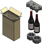 10" x 5" x 15" Multi-Depth Shipping Boxes (WSD6)