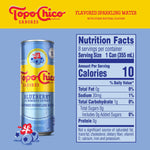 Topo Chico Sabores Blueberry Hibiscus Sparkling Water, 12 oz., 24/Pack (412570)
