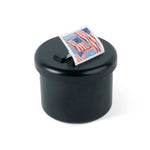 Lee Ultimate Stamp Dispenser, 2" Dia. x 1.68", Plastic, Black (LEE40100)
