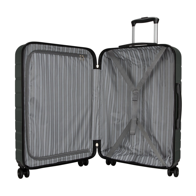 Skyway Luggage Epic 2.0 24" Hardside  Suitcase, 8-Wheeled Spinner, Thyme (780-24"343-4VP)