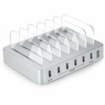 4XEM Charging Station, 50W, 4.9 ft., White (4X6PORTUSBACS)