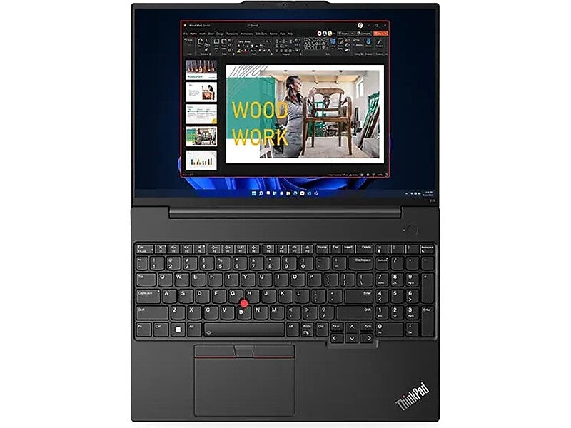 Lenovo ThinkPad E16 16" Laptop, Intel Core i5-1335U, 16GB Memory, 512GB SSD, Windows 11 Pro (21JN0040US)