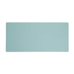 Smead Large Vegan Leather Anti-Slip Desk Pad, 36" x 17", Light Blue (SMD64830)