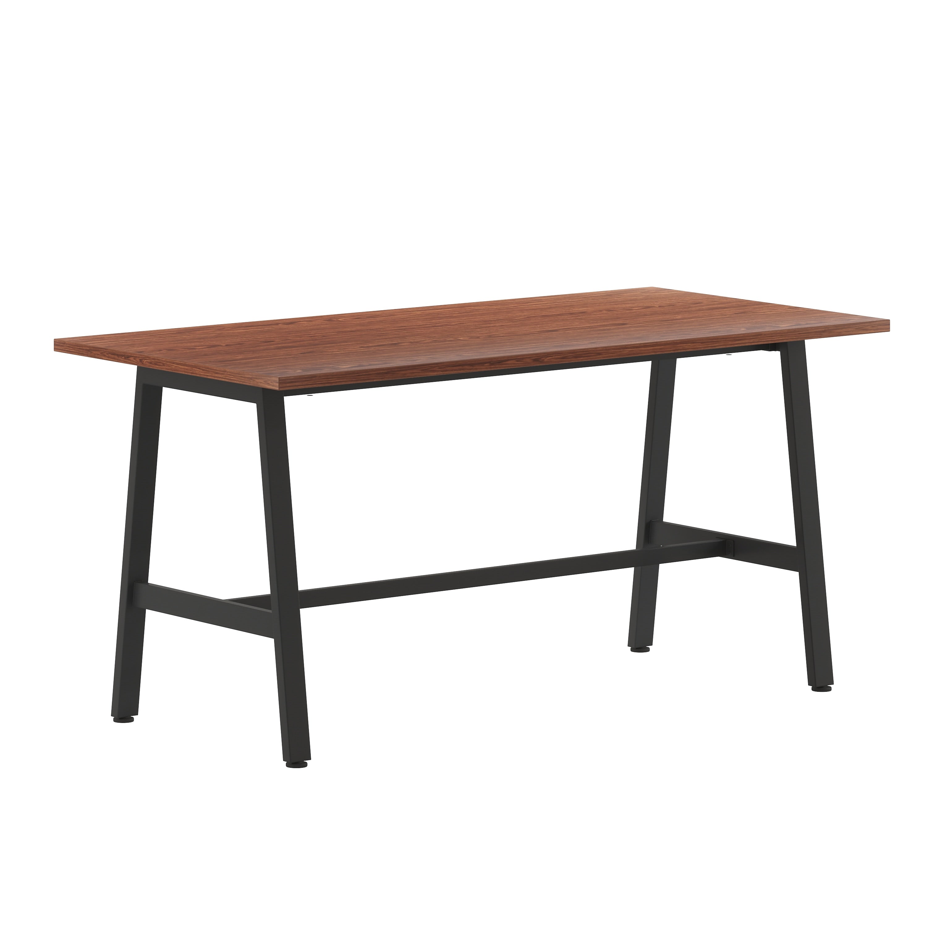 Flash Furniture Redmond 60"W x 30"D Conference Table, Laminate, Walnut (MTM6030WLTABF)