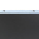 Flipside Black Chalkboard, Aluminum Frame, 36" x 48" (34210)