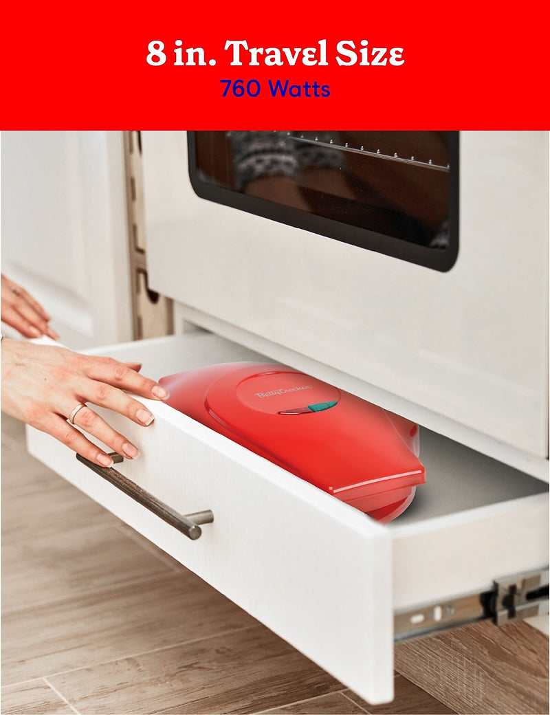 Betty Crocker 12-Inch Pizza Maker Plus, White (BC-2958CW)