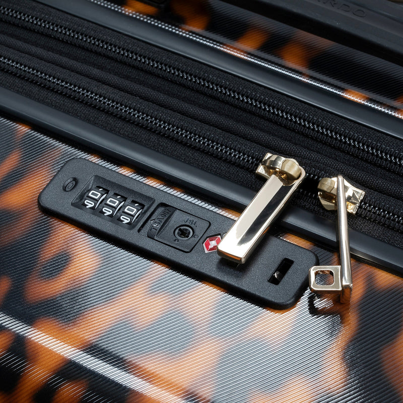 Ricardo Beverly Hills Cambria 29" Hardside  Suitcase, 8-Wheeled Spinner, Tortoise (140-29-973-4VP)
