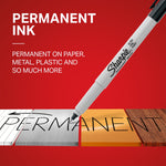 Sharpie Permanent Marker, Ultra Fine Tip, Red, Dozen (37002)