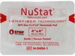 First Aid Only NuStat 4" Sterile Hemostatic Gauze Pad, 10/Pack (91196-002)