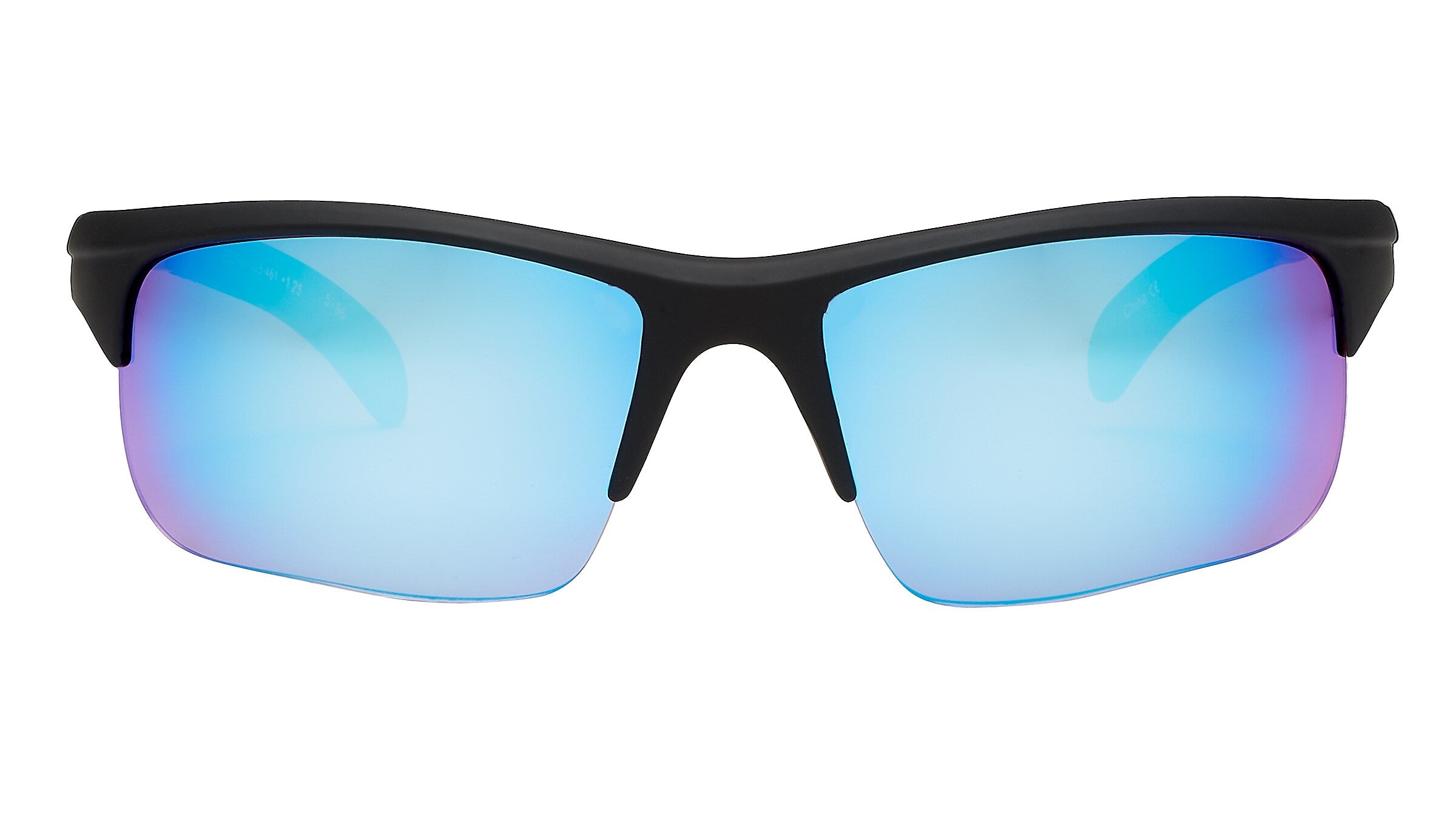 SAV Bifocal Reading Sunglasses, +2.00, Blue Revo (ESSR01-200-461)