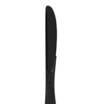 Dixie Individually Wrapped Plastic Knife, Heavy-Weight, Black, 1000/Carton (KH53C7)