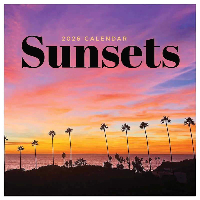 2026 TF Publishing 12" x 17" TF Publishing 7" x 7" Sunsets Mini Calendar 26-2011