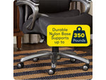 Serta Big & Tall Ergonomic Bonded Leather Swivel Executive Chair, Black (44954)
