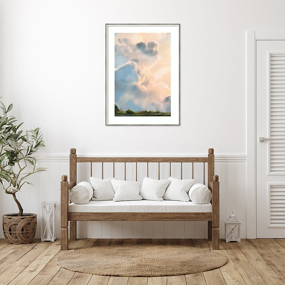 Amanti Art Cloud I by Mary Sparrow Wood Framed Wall Art Print, 30" x 41" (A42677449999)