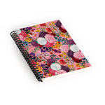 DENY Designs Floral Pink Pattern 1-Subject Professional Notebooks, 5.5" x 8.25", Dotted, 60 Sheets (70910-NOBS01)