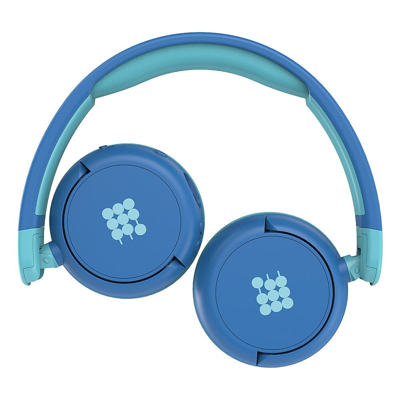 Cubitt Jr. Wireless Active Noise Canceling Over-Ear Headphones, Bluetooth, Sky Blue (CTANCJR-2)