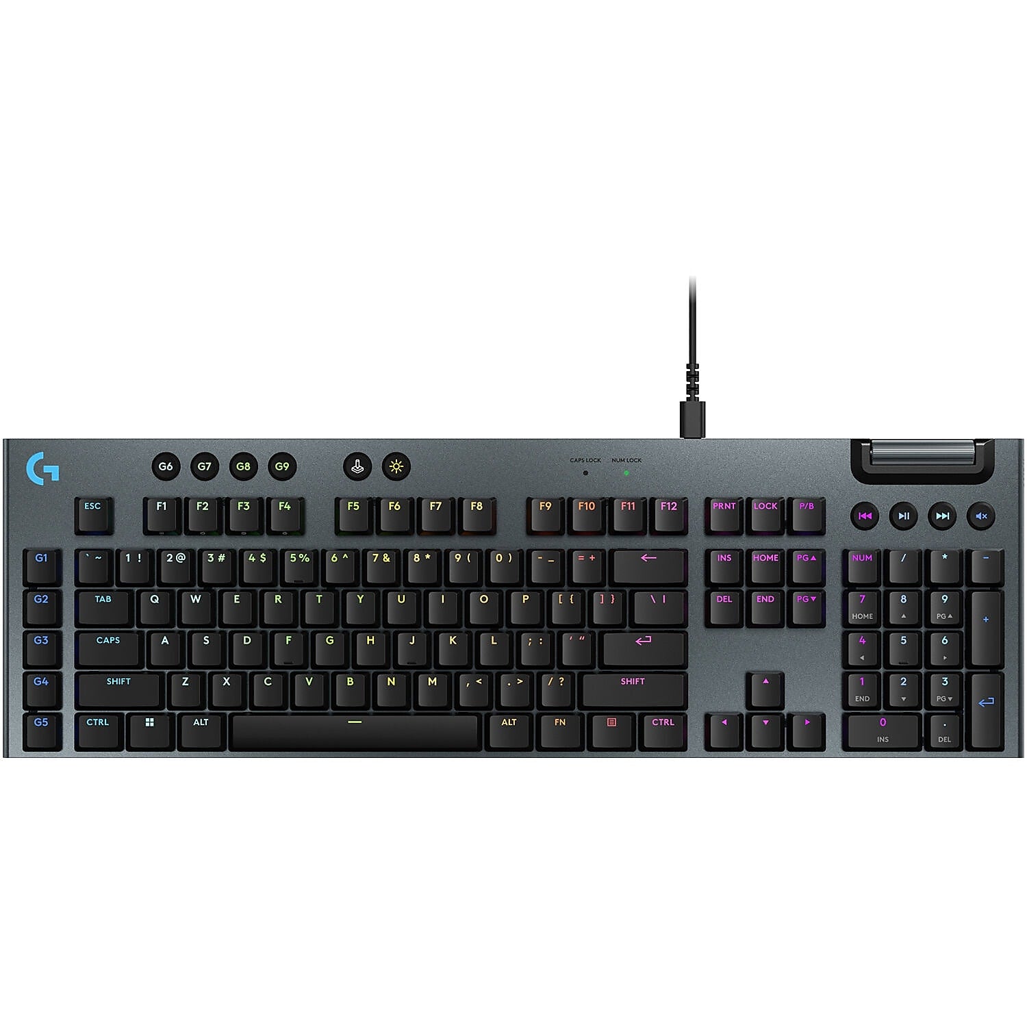 Logitech G G915 X Tactile Gaming Mechanical Keyboard, Black (920-012937)