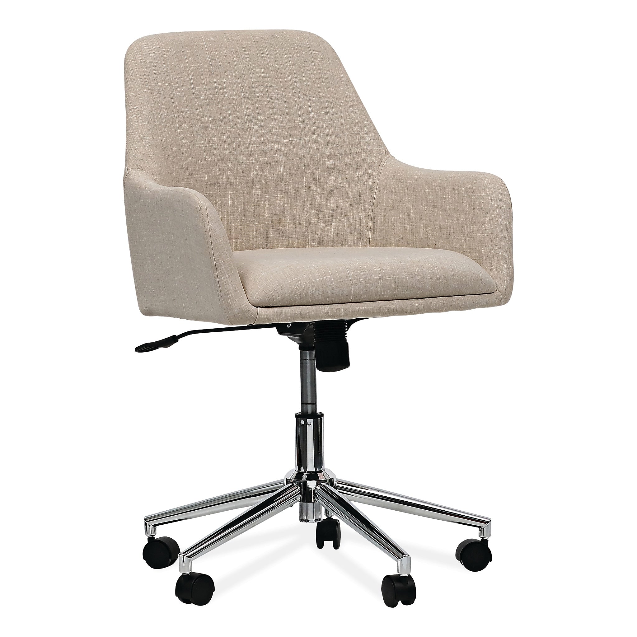 Alera Fixed Arm Fabric Task Chair, Cream (ALEWS4251)