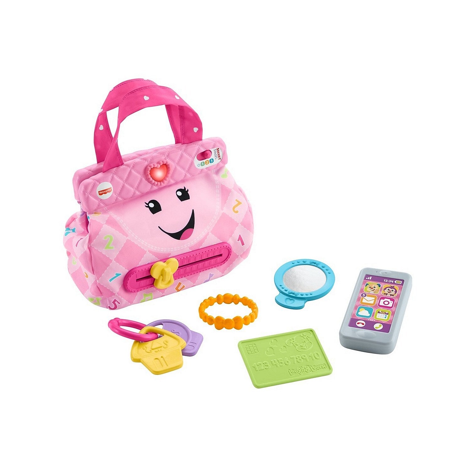 Fisher-Price Laugh & Learn My Smart Purse, 2/Pack (GMM68)
