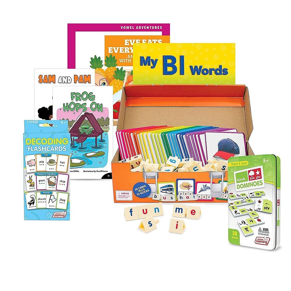 Science of Reading Decodables Book & Tool Kit, Assorted Colors (LR4521)