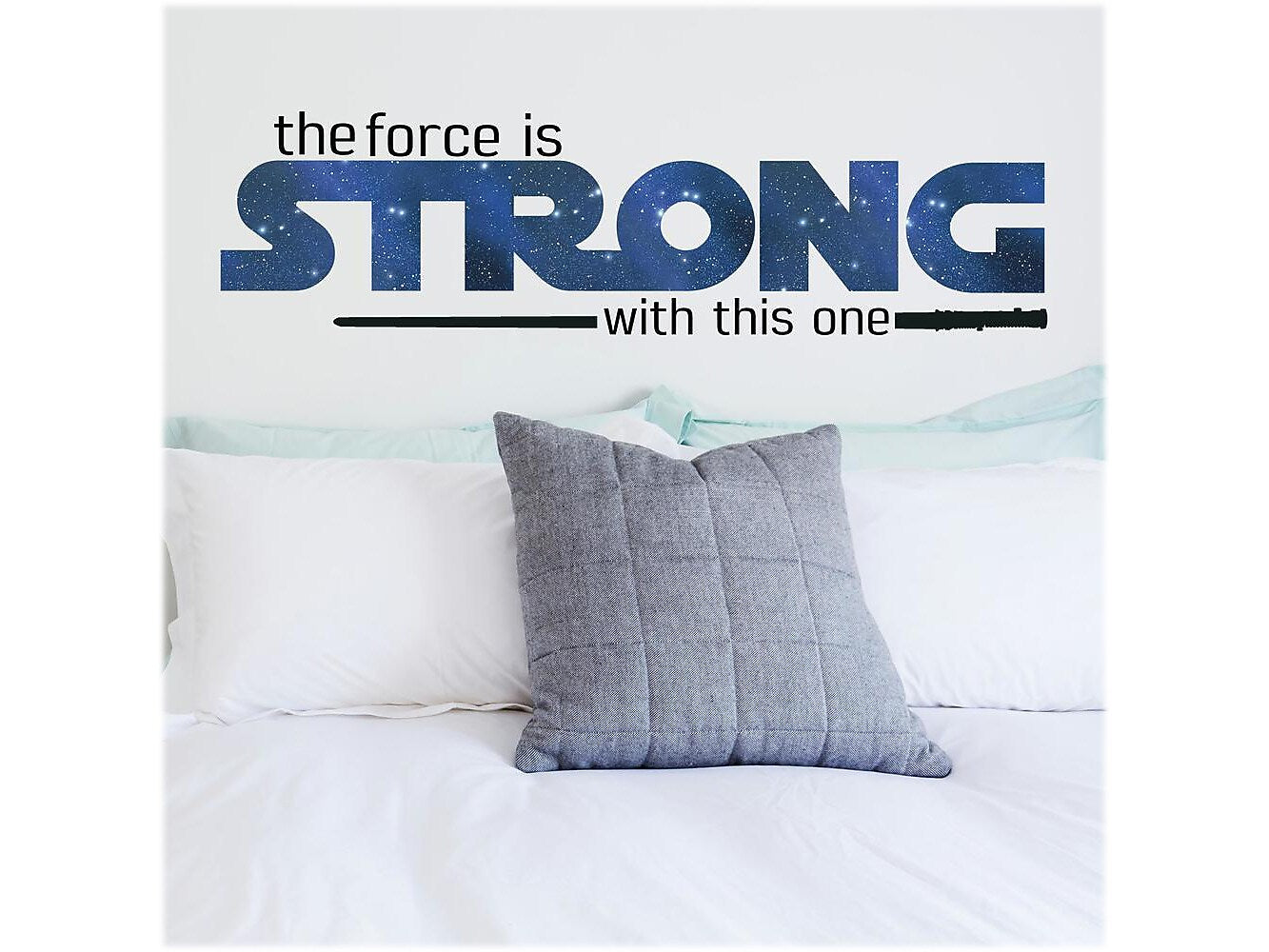 RoomMates Star Wars Strong Quote Contemporary Wall Decal Set, Movies & TV (RMK3077SCS)