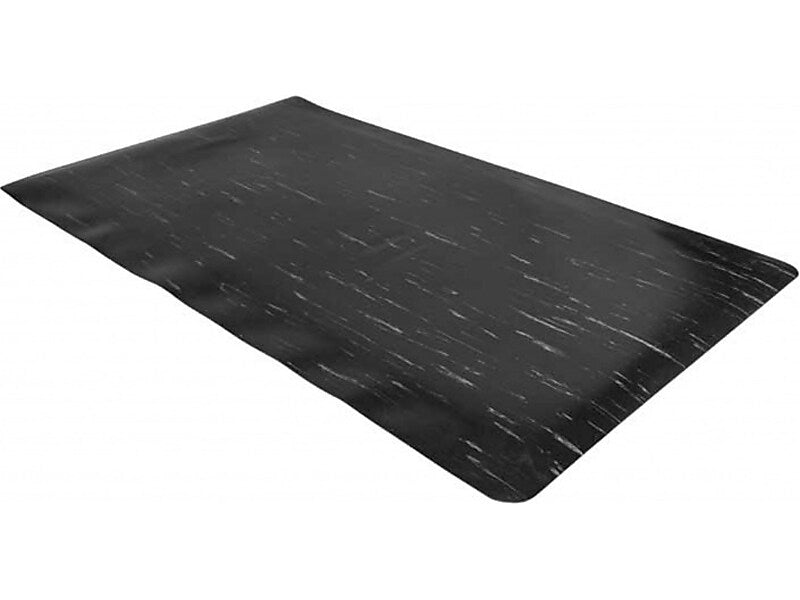 NoTrax Marble Sof-Tyle Anti-Fatigue Mat, 36" x 24", Black (470S2436BL)