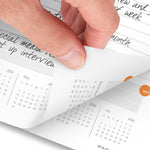 2026 AT-A-GLANCE Plan. Write. Remember. 5" x 8.25" Daily Planner, Paperboard Cover, Brown/Orange (70-6201-30-26)