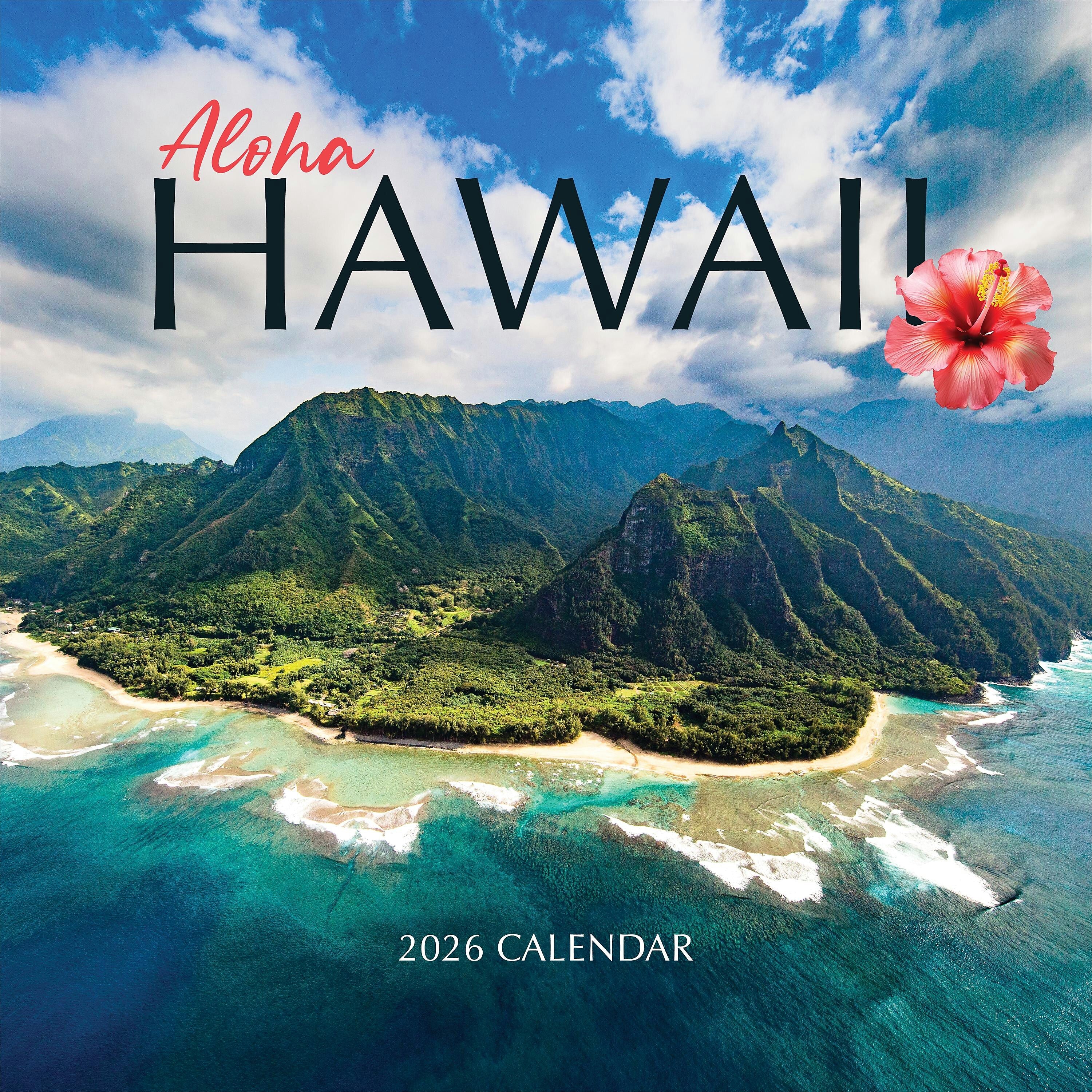 2026 TF Publishing Hawaii 12" x 12" Monthly Wall Calendar, Multi (26-1054)