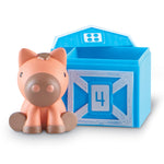 Learning Resources Peekaboo Learning Farm Numbered Toy Barn set, Assorted Colors (LER6805)