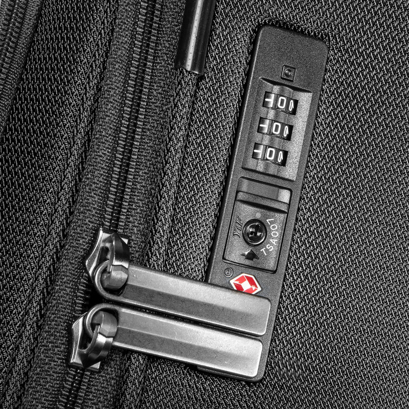 Ricardo Beverly Hills Avalon 22.5" Carry-On  Suitcase, 8-Wheeled Spinner, Black (135-20-001-4WB)