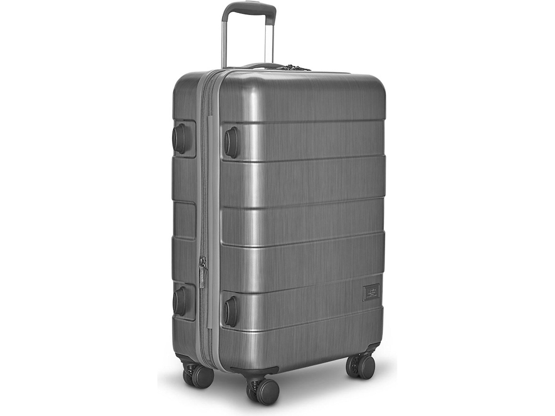 Solo New York Re:serve 26" Hardside Suitcase, 4-Wheeled Spinner, Gray (UBN922-10)
