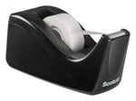 Scotch Desktop Dispenser, 3.1", 1" Core, Black (C60-BK)