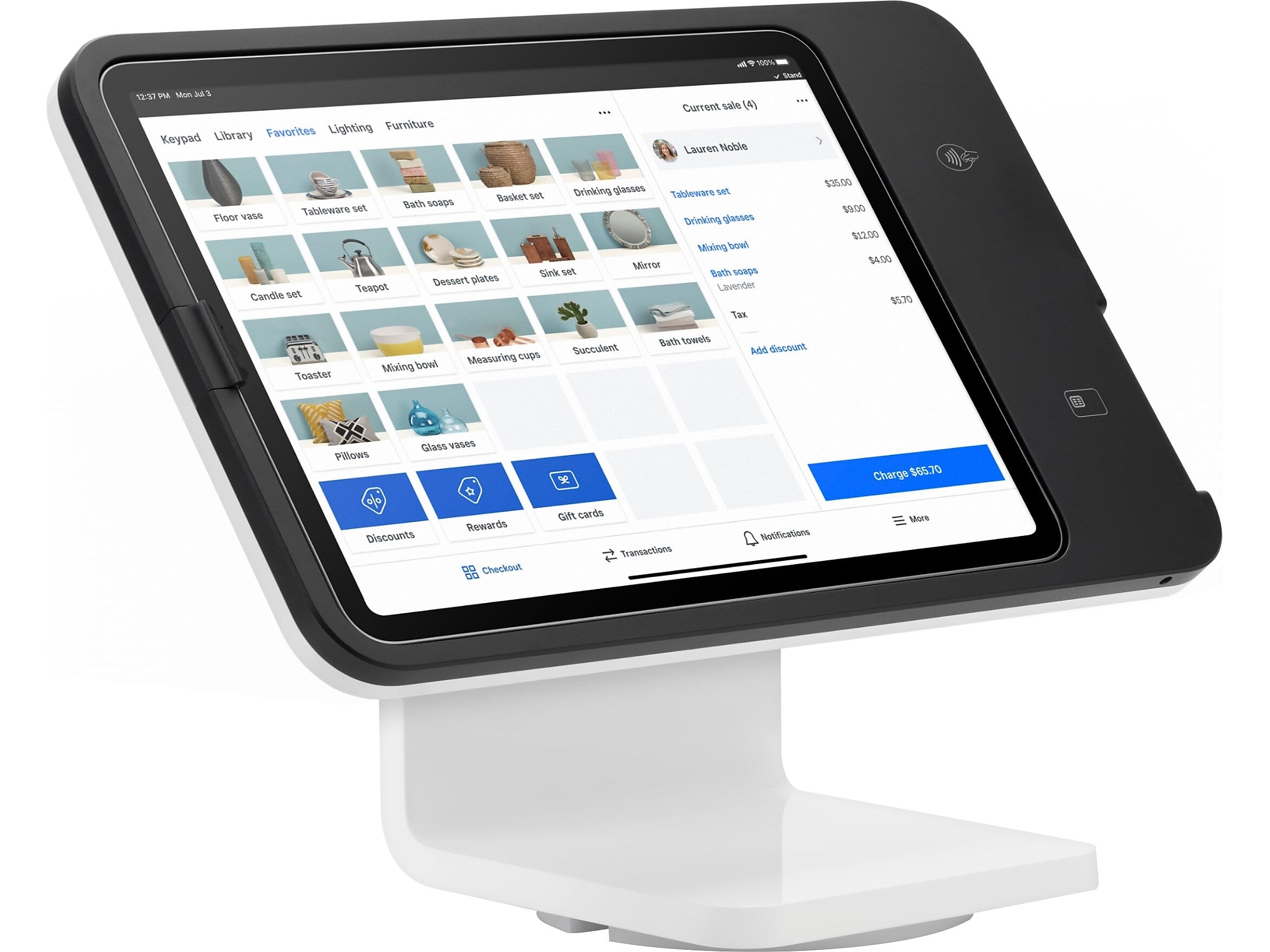 Square 2nd Generation POS Stand (A-SKU-0837)