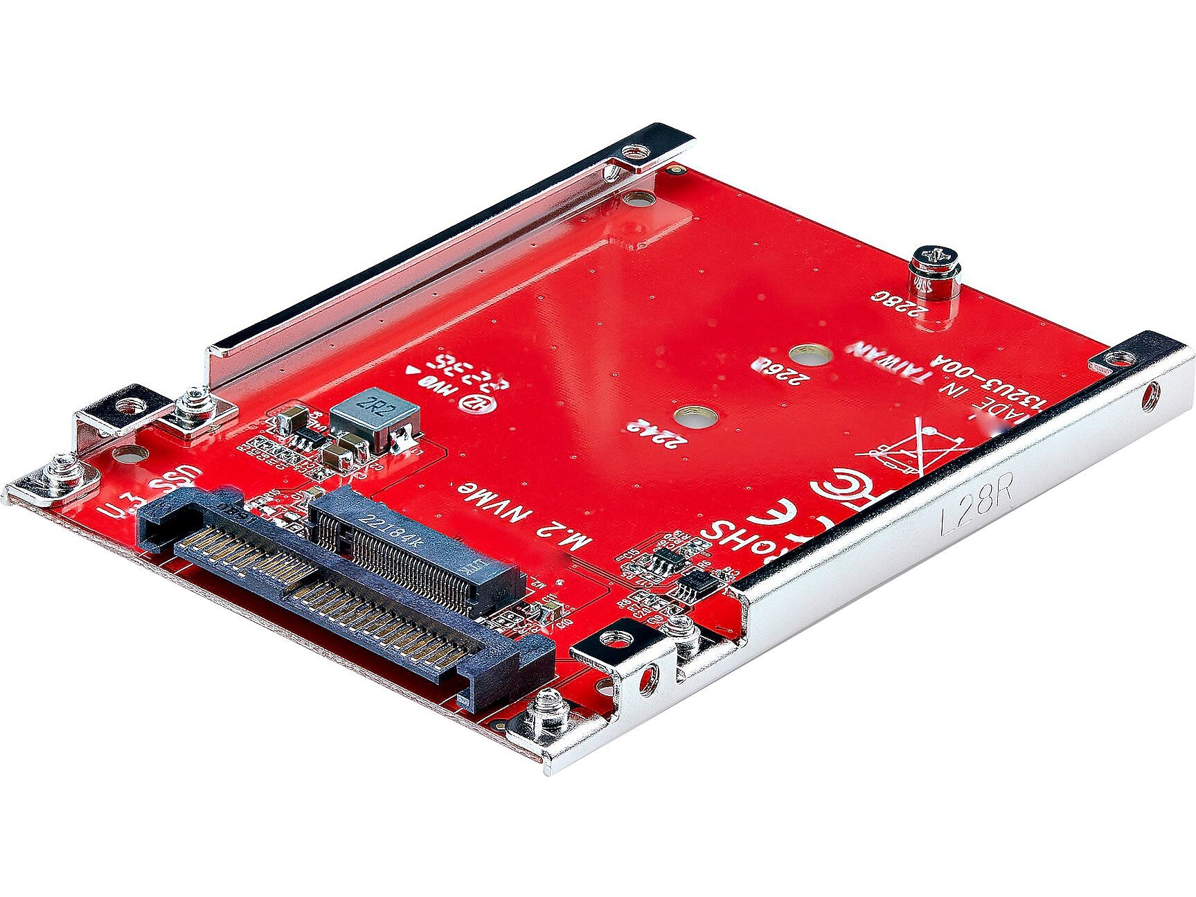 StarTech M.2 to U.3 Adapter for M.2 NVMe/PCIe Internal SSD (1M25-U3-M2-ADAPTER)