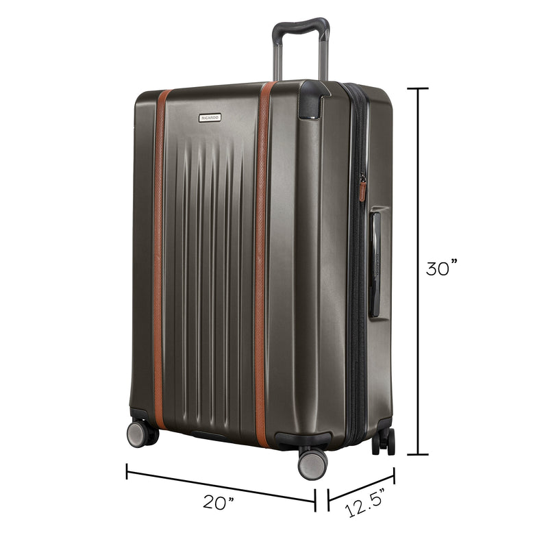 Ricardo Beverly Hills Montecito 2.0 30" Hardside Suitcase, 8-Wheeled Spinner, Graphite (124-29-029-4VP)