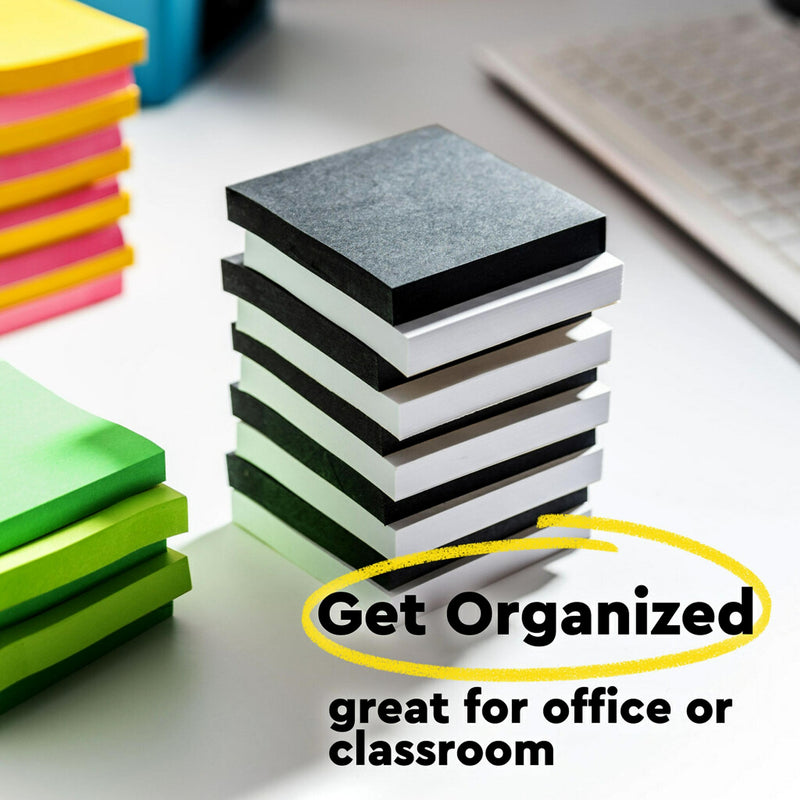 Post-it Super Sticky Notes, 3" x 3", Marrakesh Collection, 90 Sheets/Pad, 5 Pads/Pack (654-5SSLE)