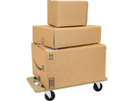 Mount-It! Small Platform Mover Dolly, 220 lb. Capacity, Light Brown (MI-925)