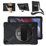CODi Rugged Case for Samsung Tab A7 Lite 8.7" with Integrated Screen Protector, Black (SM-T220/T225)