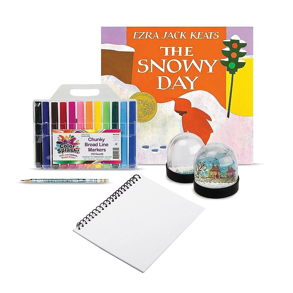 S&S The Snowy Day Creative Reads Book & Activity Kit (LR4565)