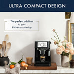 De'Longhi Stilosa 2-Cups Steam Espresso Machine, Black (EC260BK)