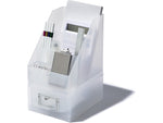 LIKE-IT Stackable Mini Desktop Organizer Assortment, Translucent White, 2 Pieces (MX9208_16)