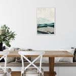 Amanti Art Mountain Mists by Dan Hobday Framed Canvas Wall Art Print, 16" x 23" (A42678302528)