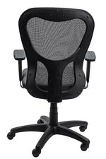 Tempur-Pedic Ergonomic Vinyl Swivel Manager Chair, Black (TP9000-DBLKV)