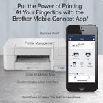 Brother INKvestment Tank MFC-J1205W Wireless Color Inkjet Printer, All-In-One Supertank, Print, Scan, Copy