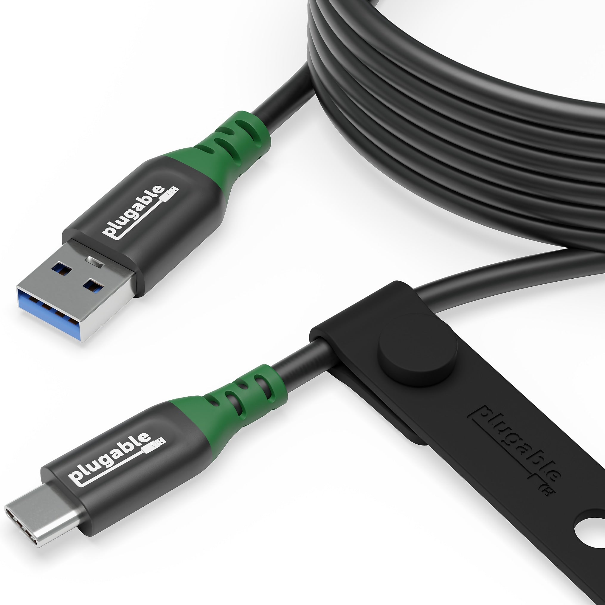 Plugable 6.6' USB-C to USB-A Cable, Black (USBC-A2M)