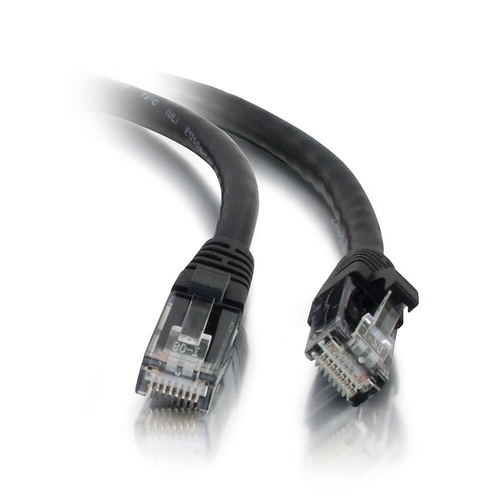 C2G 3ft Cat5e Snagless Unshielded (UTP) Network Patch Cable - Black