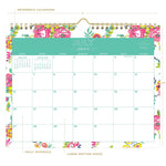 2025-2026 Day Designer for Blue Sky Peyton White 8.75" x 11" Academic Monthly Wall Calendar, Reversible (107936-A26)