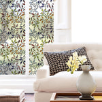 York Wallcoverings Stained Glass Leaves Window Film (WFM3905SLG)