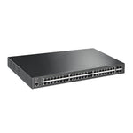 TP-Link JetStream 48-Port Gigabit PoE Managed Switch, 10 Gbps, Black (SG3452XP)